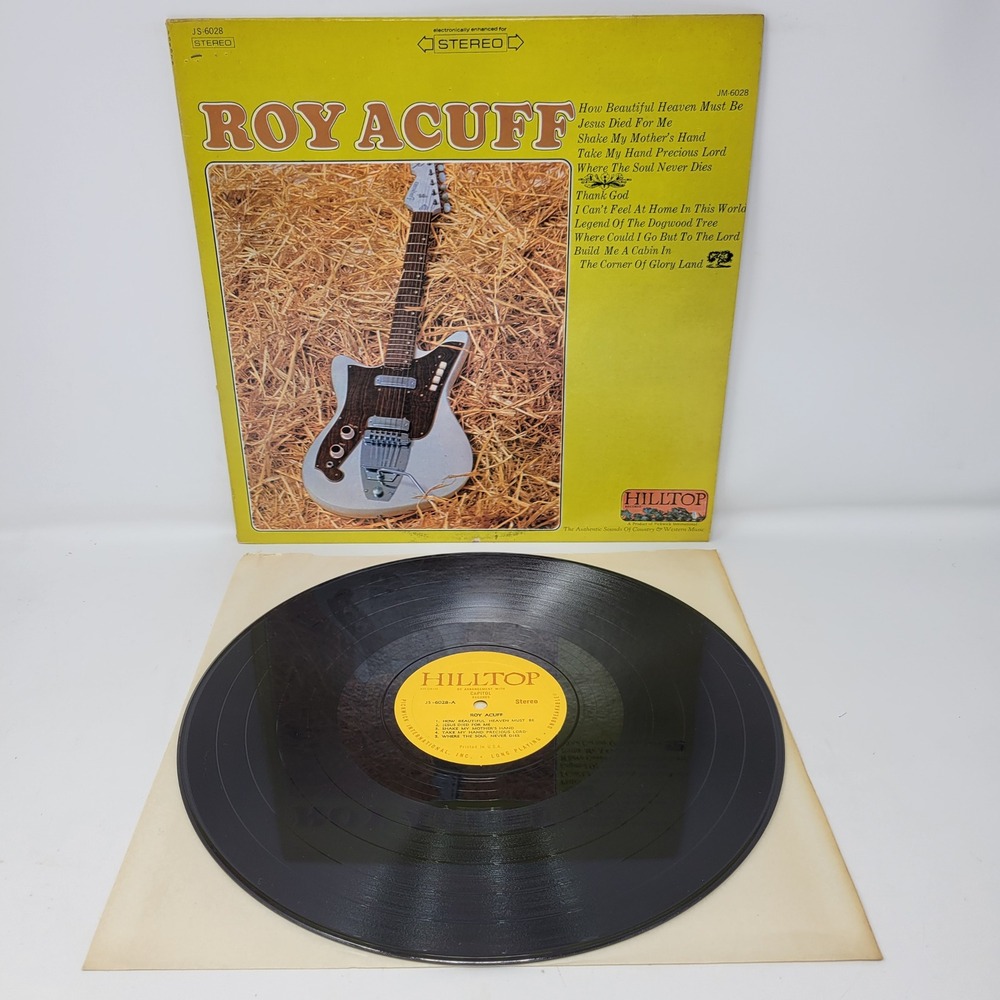 Roy‎ Acuff Hilltop JS 6028 Stereo Vinyl Record Country Western Music LP
